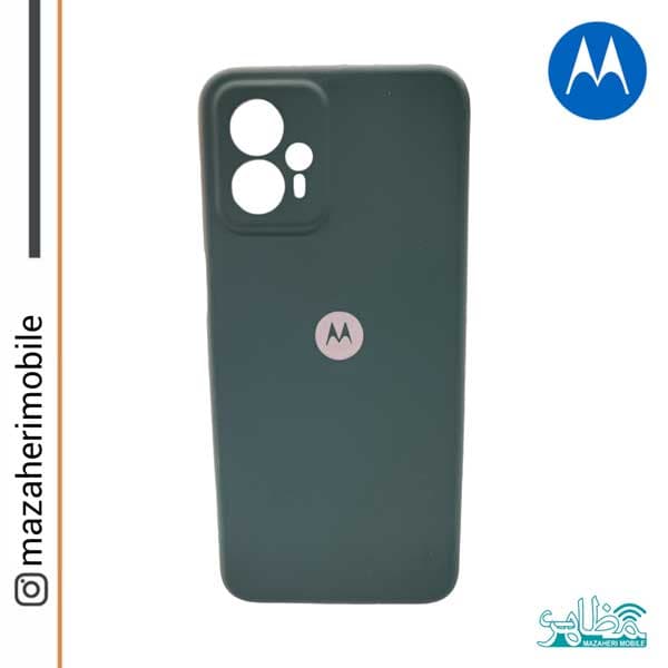 کاور(قاب) سیلیکونی موتورولا مدل silicon case motorola G14 — تصویر ۳