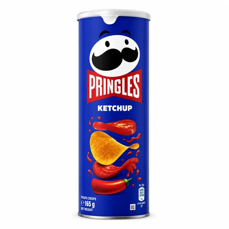 چیپس پرینگلز با طعم کچاپ 165 گرمی | Pringles Ketchup
