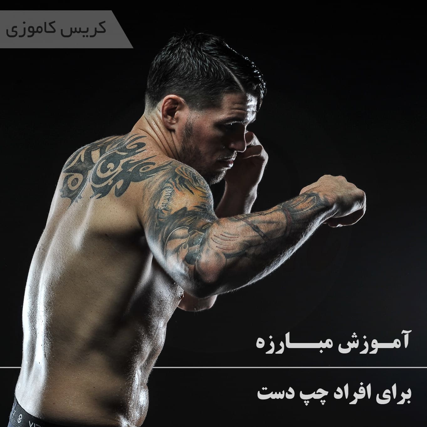 آموزش مبارزه برای افراد چپ دست : با زیرنویس فارسی و انگلیسی — تصویر ۲