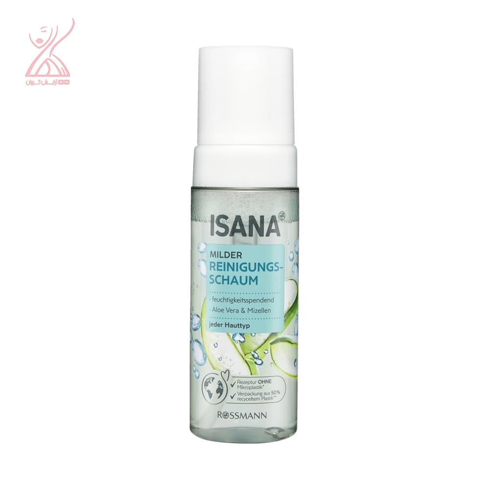 فوم شستشو پوست مختلط ایسانا Isana