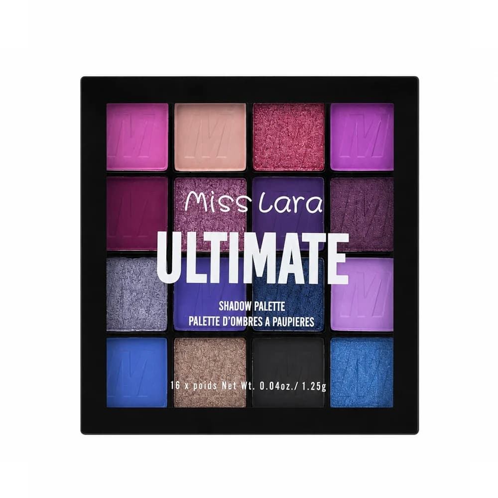 پالت سایه چشم 16 رنگ میس لارا مدل Ultimate وزن 20 گرم