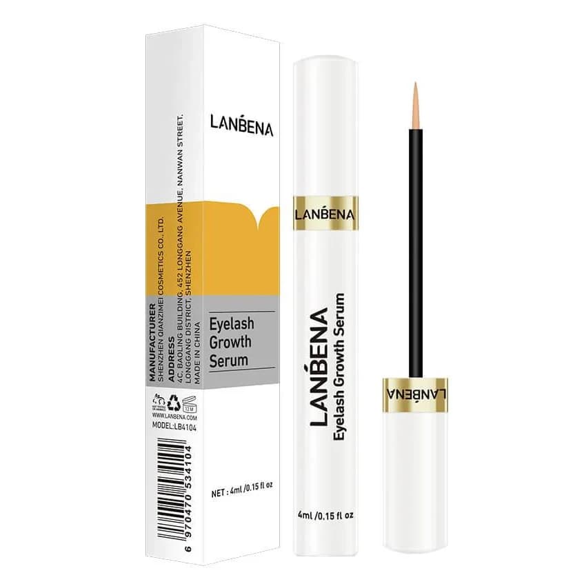 سرم تقویت‌کننده و رشد مژه لانبنا مدل Eyelash Growth Serum حجم 4 میل — تصویر ۳