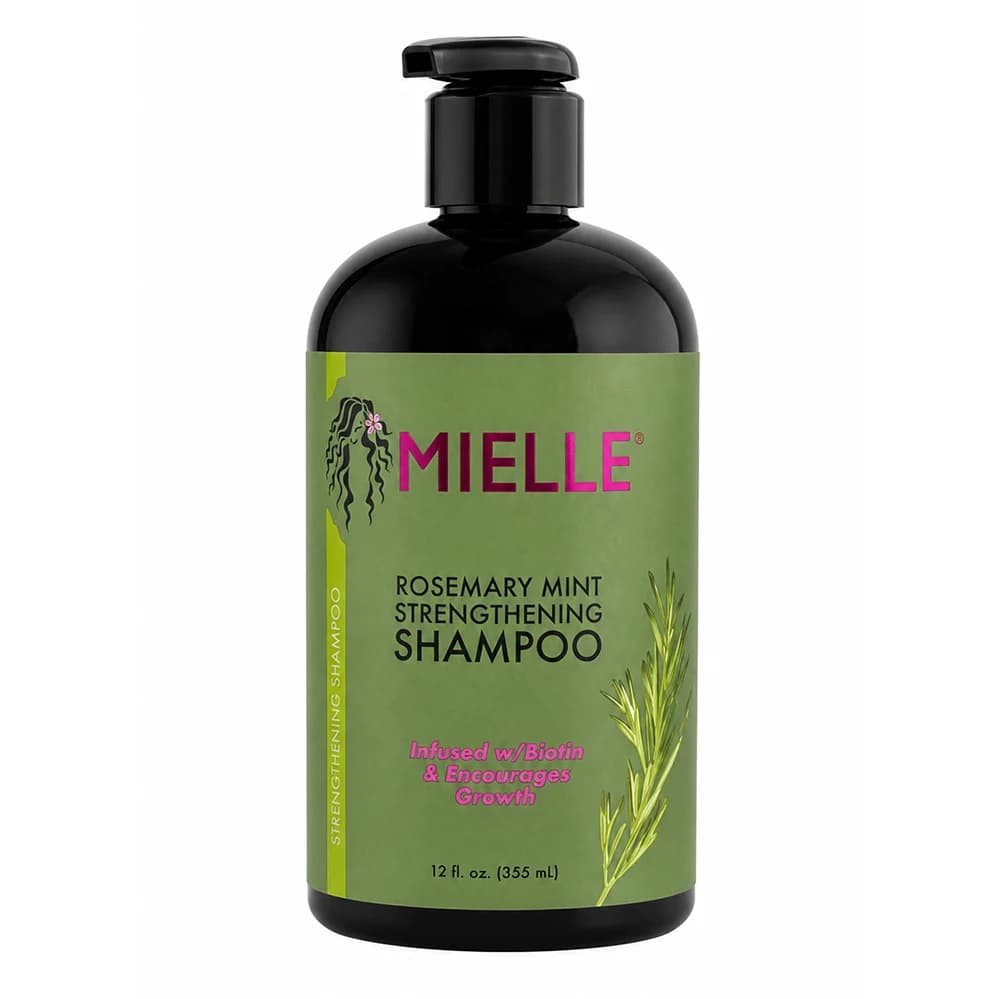 شامپو تقویت‌کننده مو میل مدل Rosemary Mint حاوی بیوتین حجم 355 میل