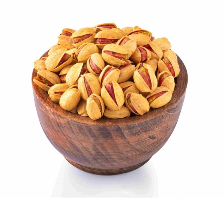 پسته کله قوچی بو داده زعفرانی