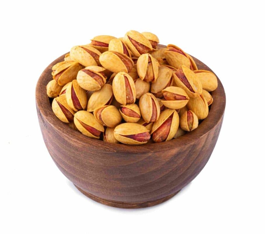 پسته اکبری بو داده زعفرانی