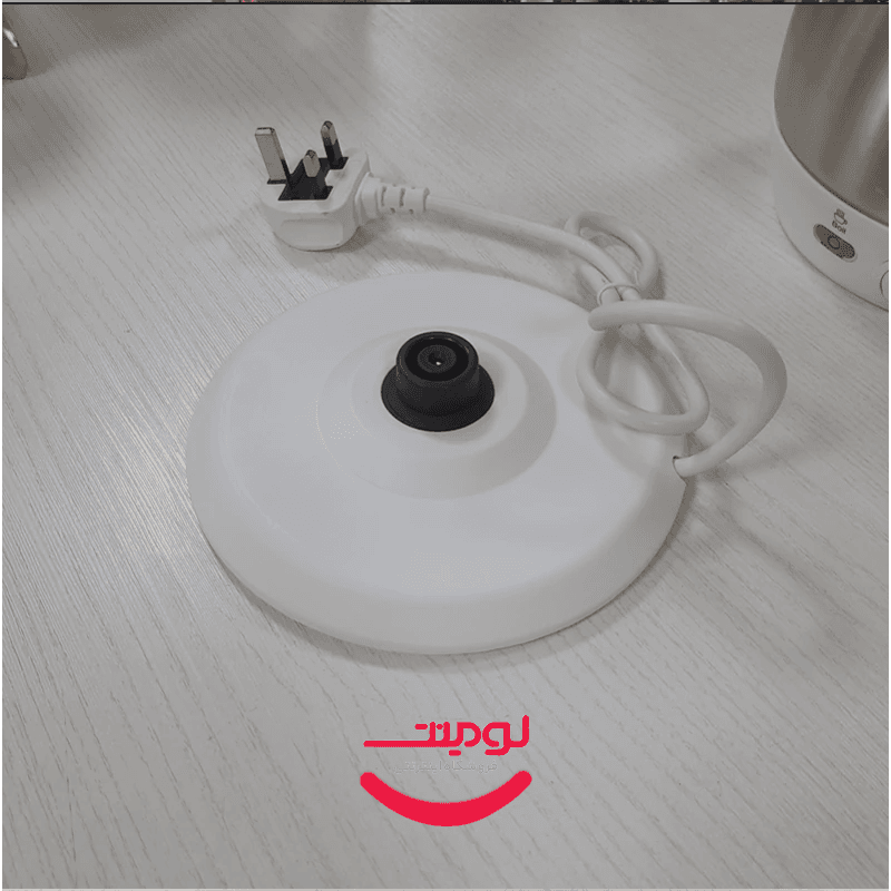 چایساز مایر 2200 وات مدل MR-2525 با کتری استیل 3 لیتری و قوری پیرکس 1 لیتری — تصویر ۶