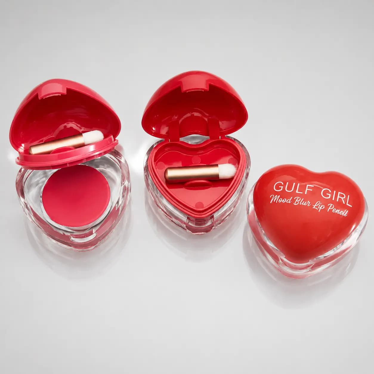 رژ لب و رژگونه خیس قلبی گلف گرل (GULF GIRL) مدل Mood Blur