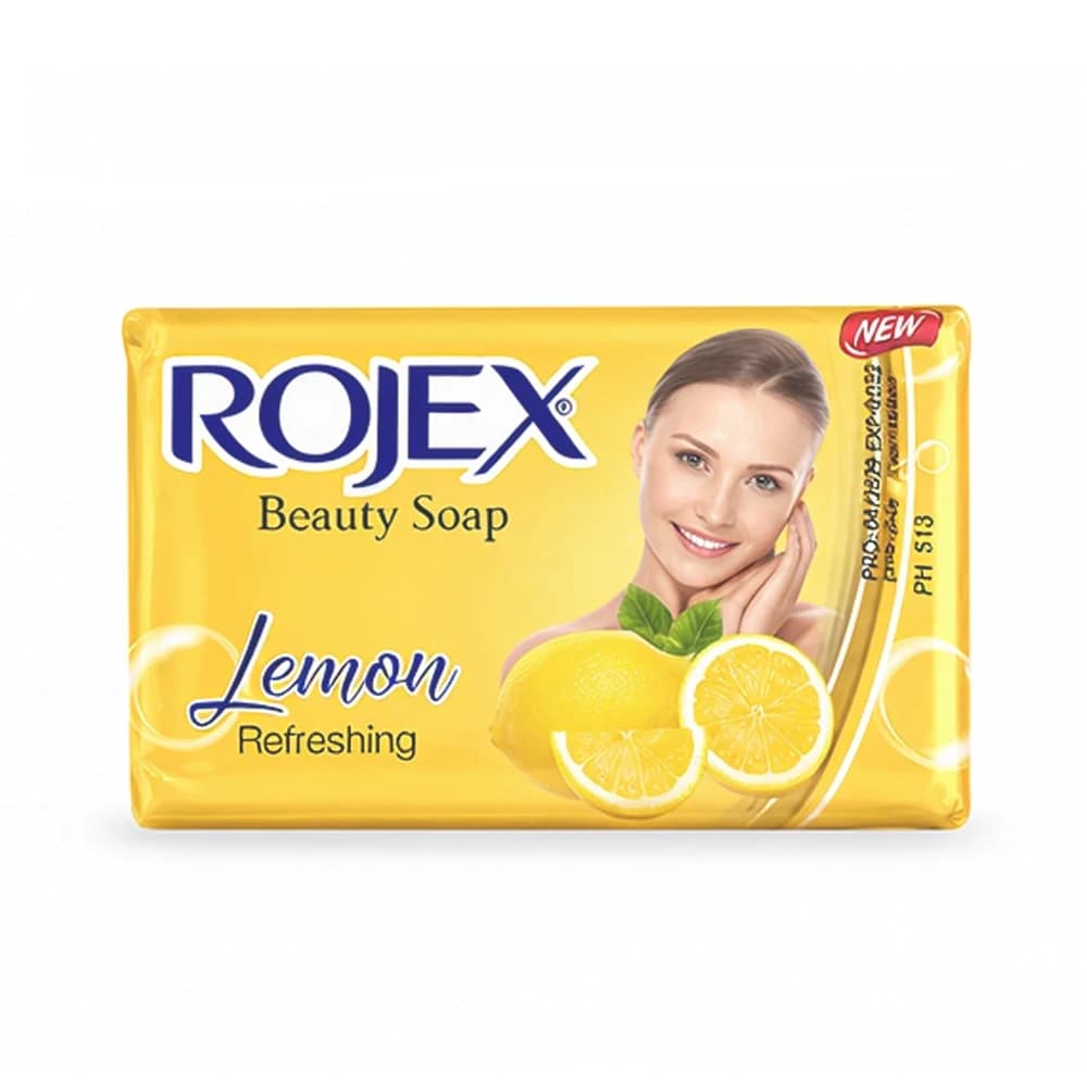 صابون حمام رایحه لیمو روژکس ترکیه Rojex بسته 6 عددی — تصویر ۲