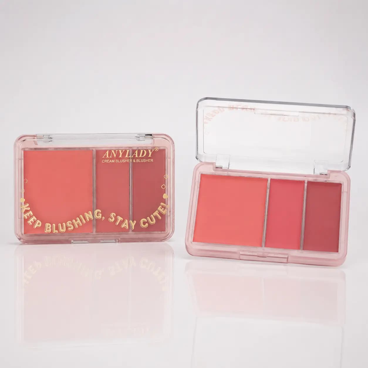 پالت رژگونه ANYLADY مدل Cream Blusher & Blusher