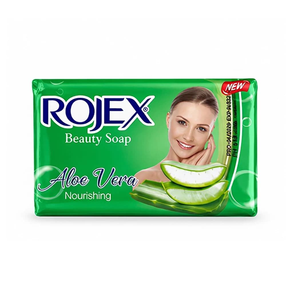 صابون حمام آلوئه ورا روژکس ترکیه Rojex بسته 6 عددی — تصویر ۲