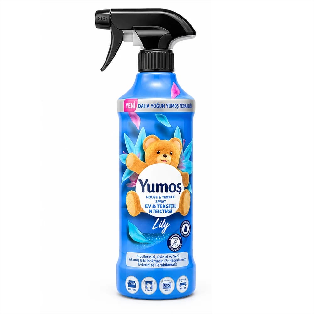 اسپری خوشبوکننده لباس یوموش Extra Lilyum حجم 450 میل