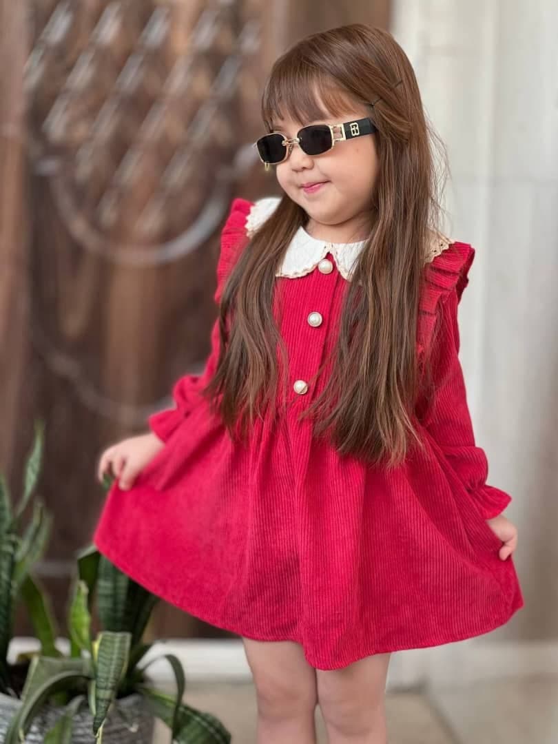 پیراهن یقه ب ب یلدایی — تصویر ۵