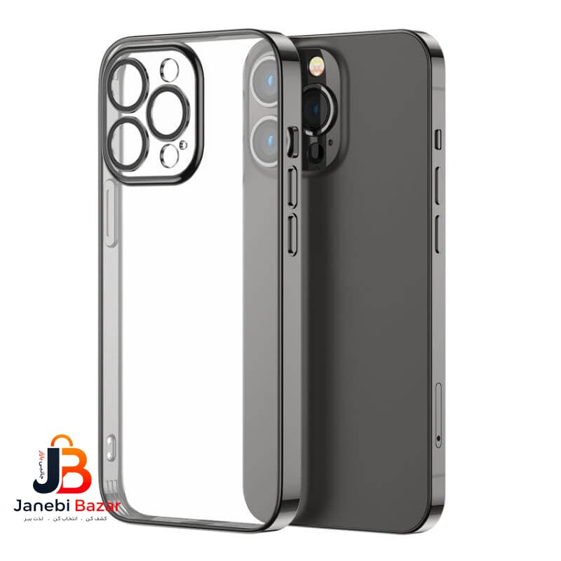قاب محافظ لنزدار شفاف آیفون 15 برند Berlia – iPhone 15 Berlia Lens Guard Clear Case