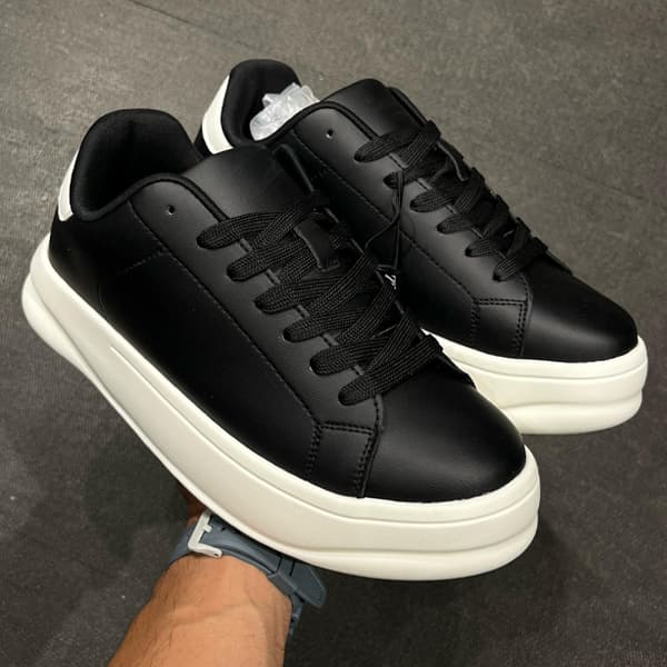 کتونی زارا مشکی زیره سفید