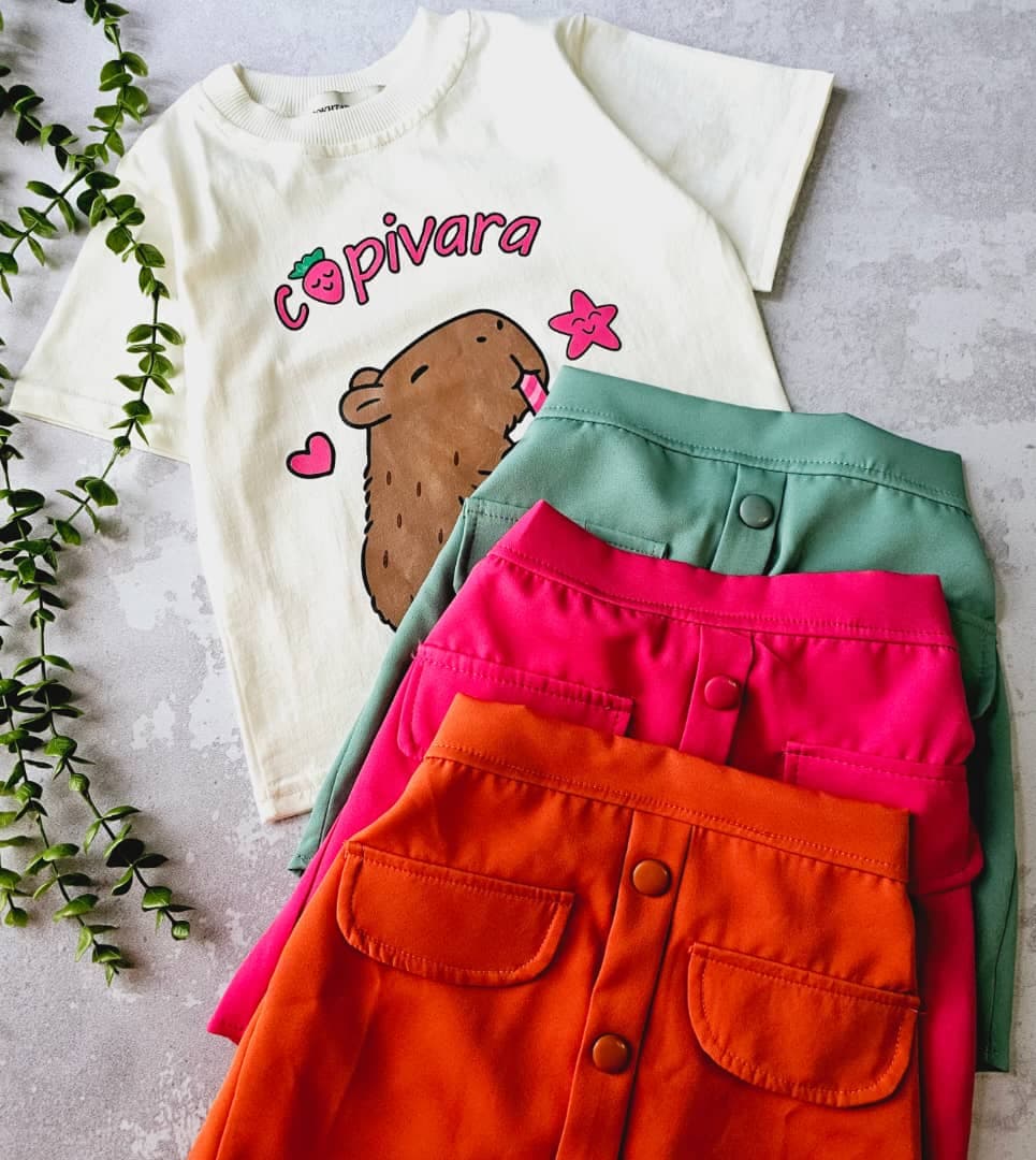 تیشرت دامن capivara