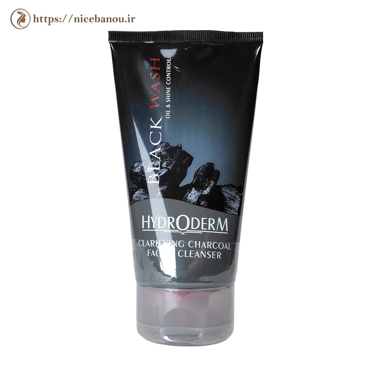 ژل شستشوی صورت زغالی هیدرودرم مدل Black Wash وزن 150 گرم