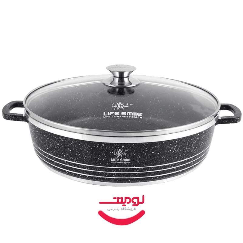 قابلمه گرانیتی لایف اسمایل مدل LIFEP17SHR-24 – سایز 24