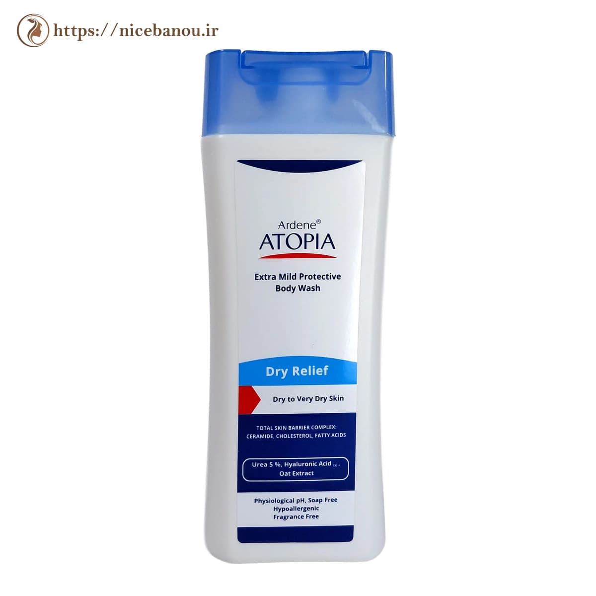 لوسیون شوینده و مرطوبکننده بدن آردن آتوپیا درای ریلیف حاوی ۵٪ اوره ۲۵۰ میلیلیتر — تصویر ۷