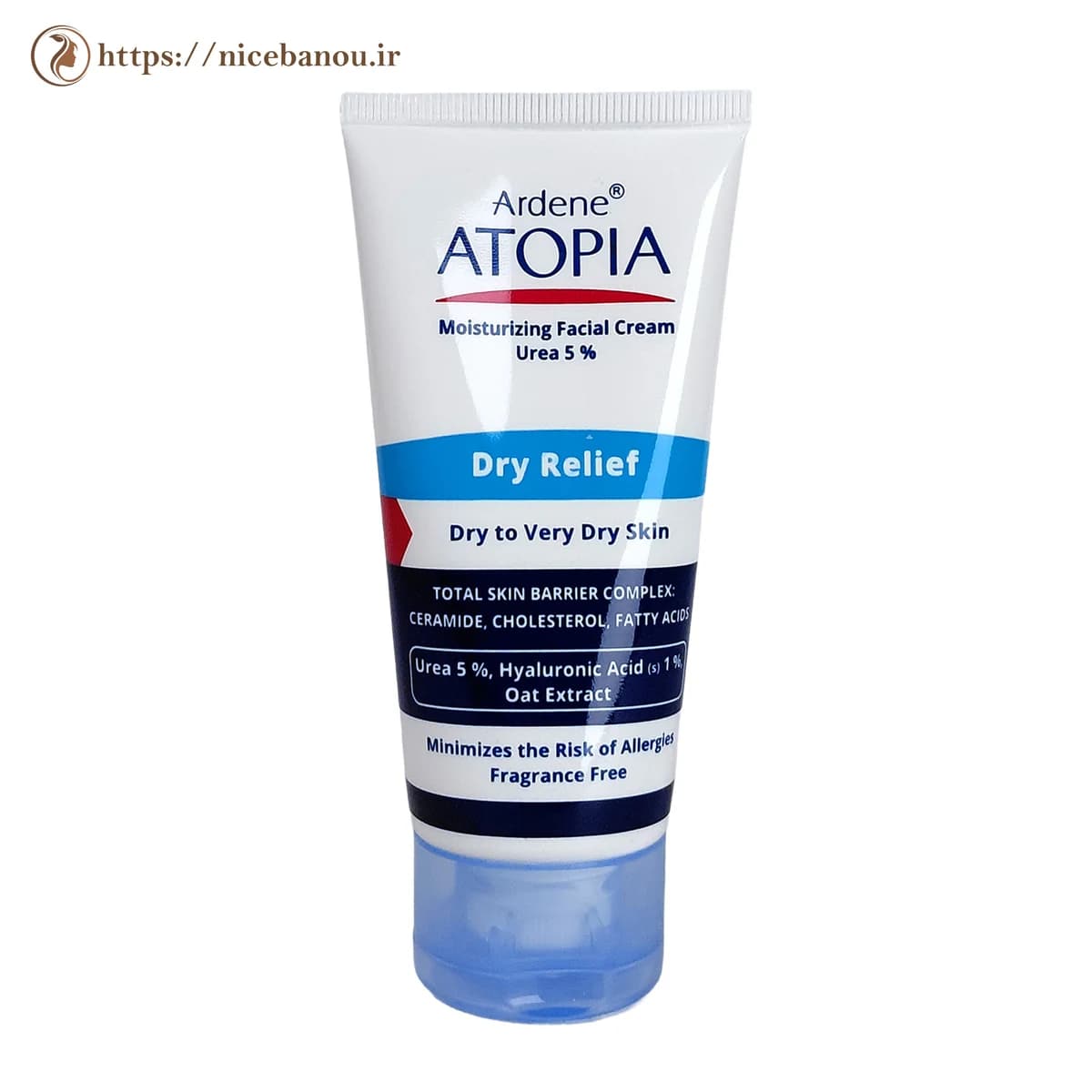 کرم مرطوب کننده قوی صورت آردن آتوپیا Dry Relief اوره ۵٪ ۵۰ میلیلیتر — تصویر ۵
