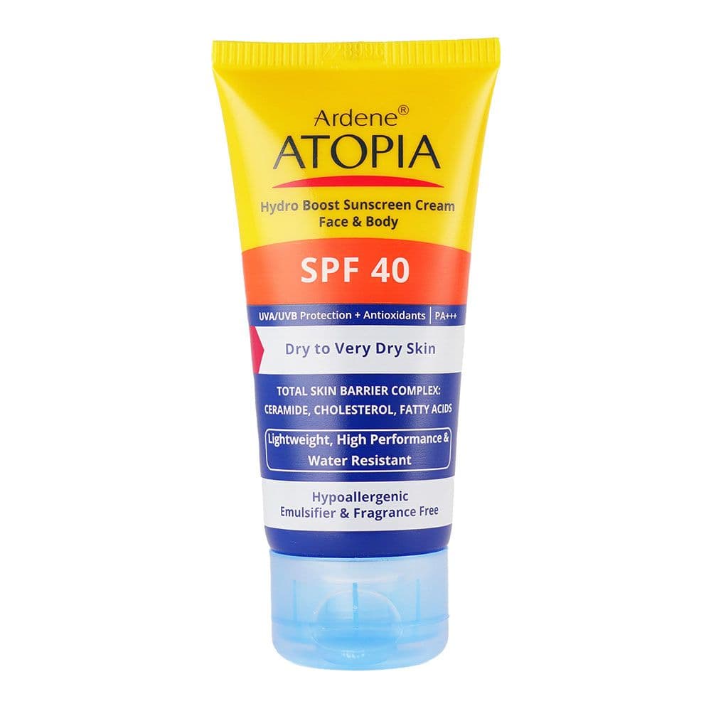 کرم ضد آفتاب رطوبت‌رسان صورت و بدن آردن آتوپیا Dry Relief SPF40 حجم ۵۰ میلی‌لیتر — تصویر ۸