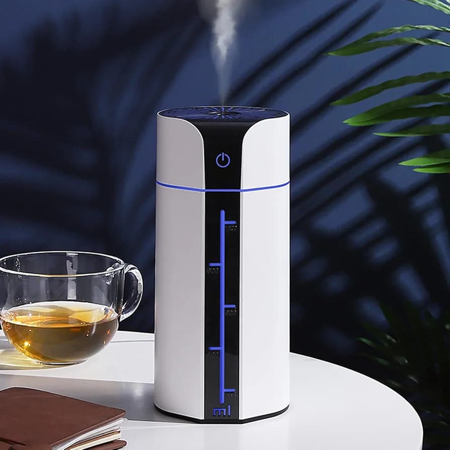 بخور سرد نیمه صنعتی ۱ لیتری با نور RGB | رطوبت‌ساز قدرتمند و دکوراتیو
