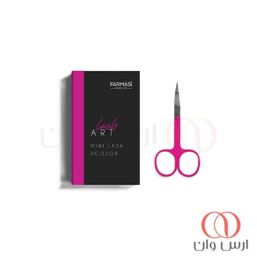 قیچی ابرو و مژه فارماسی مدل mini lash art