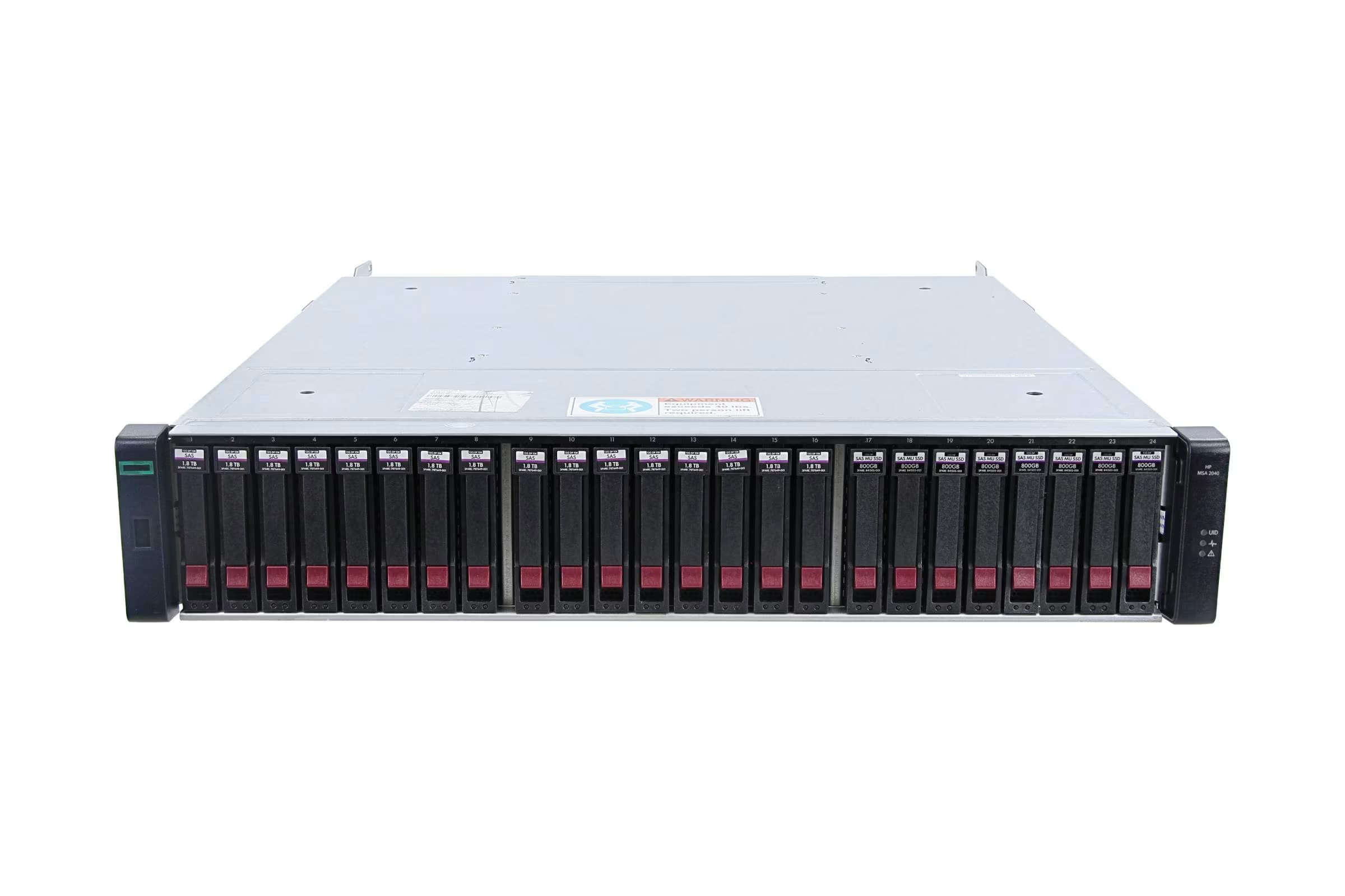 استوریج HP MSA 2040 Energy Star SAS Dual Controller SFF Storage K2R84A