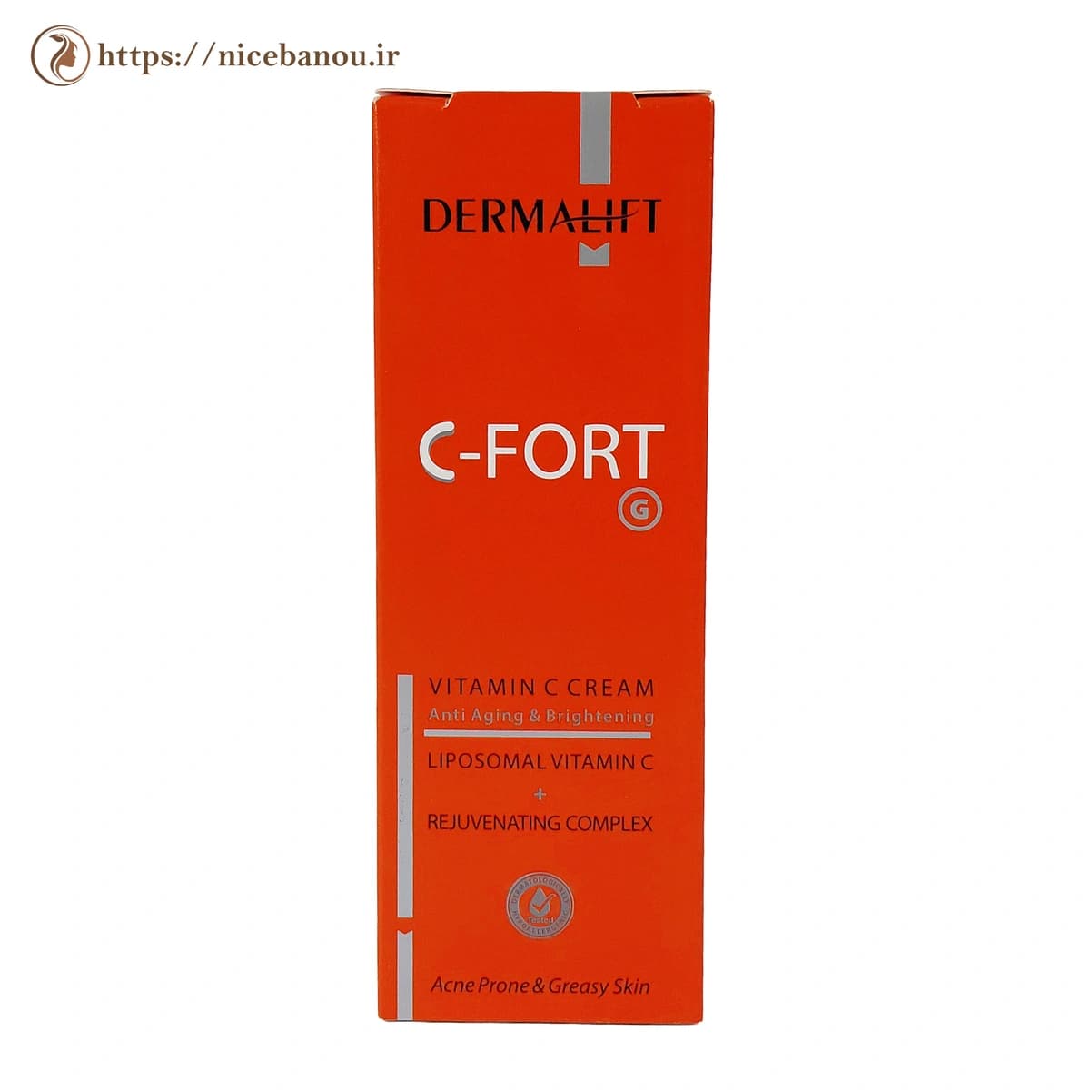 کرم ویتامین C سی فورت G درمالیفت مناسب پوست چرب و جوش‌دار ۴۰ میلی‌لیتر — تصویر ۴