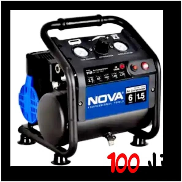 کمپرسور هوا سایلنت نووا 6 لیتری مدل 9106 NOVA