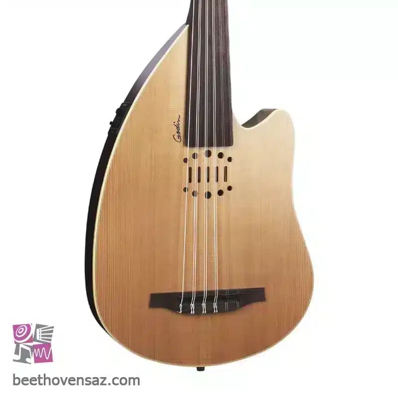 عود الکتروآکوستیک گودین مدل MultiOud Encore Nylon Natural SG