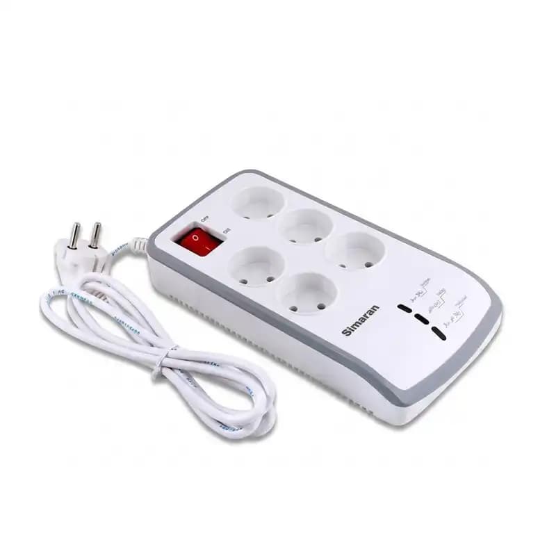 محافظ ولتاژ ۵ راهی صوتی و تصویری مدل SM-525-28-N سیماران