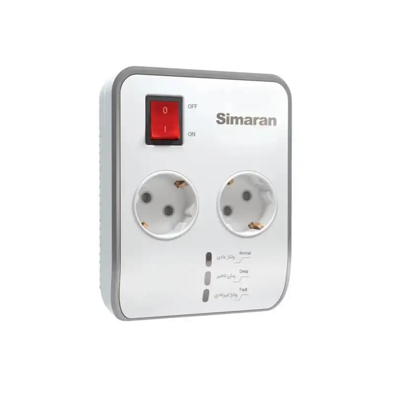 محافظ ولتاژ ۲ راهی یخچال و فریزر مدل SM-225-18 سیماران