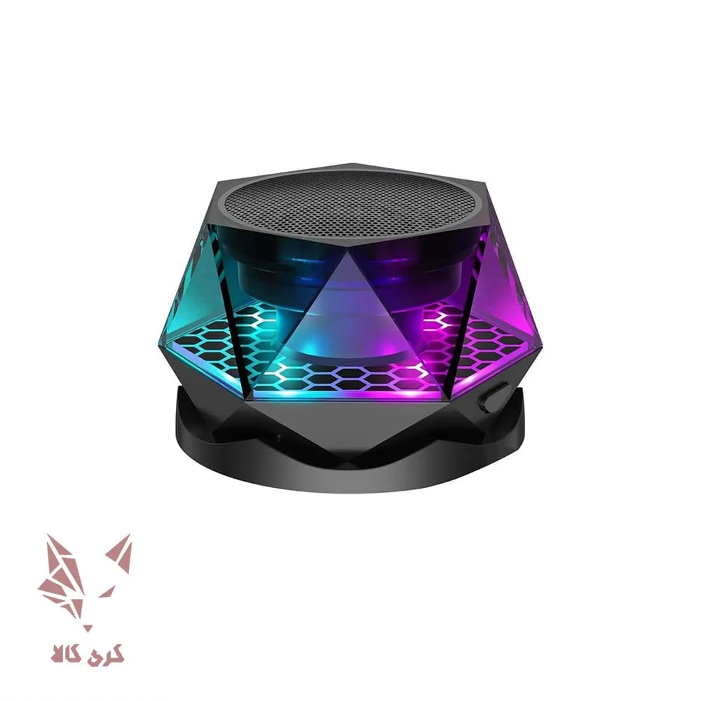 اسپیکر بلوتوثی مغناطیسی با نورپردازی RGB مدل G300