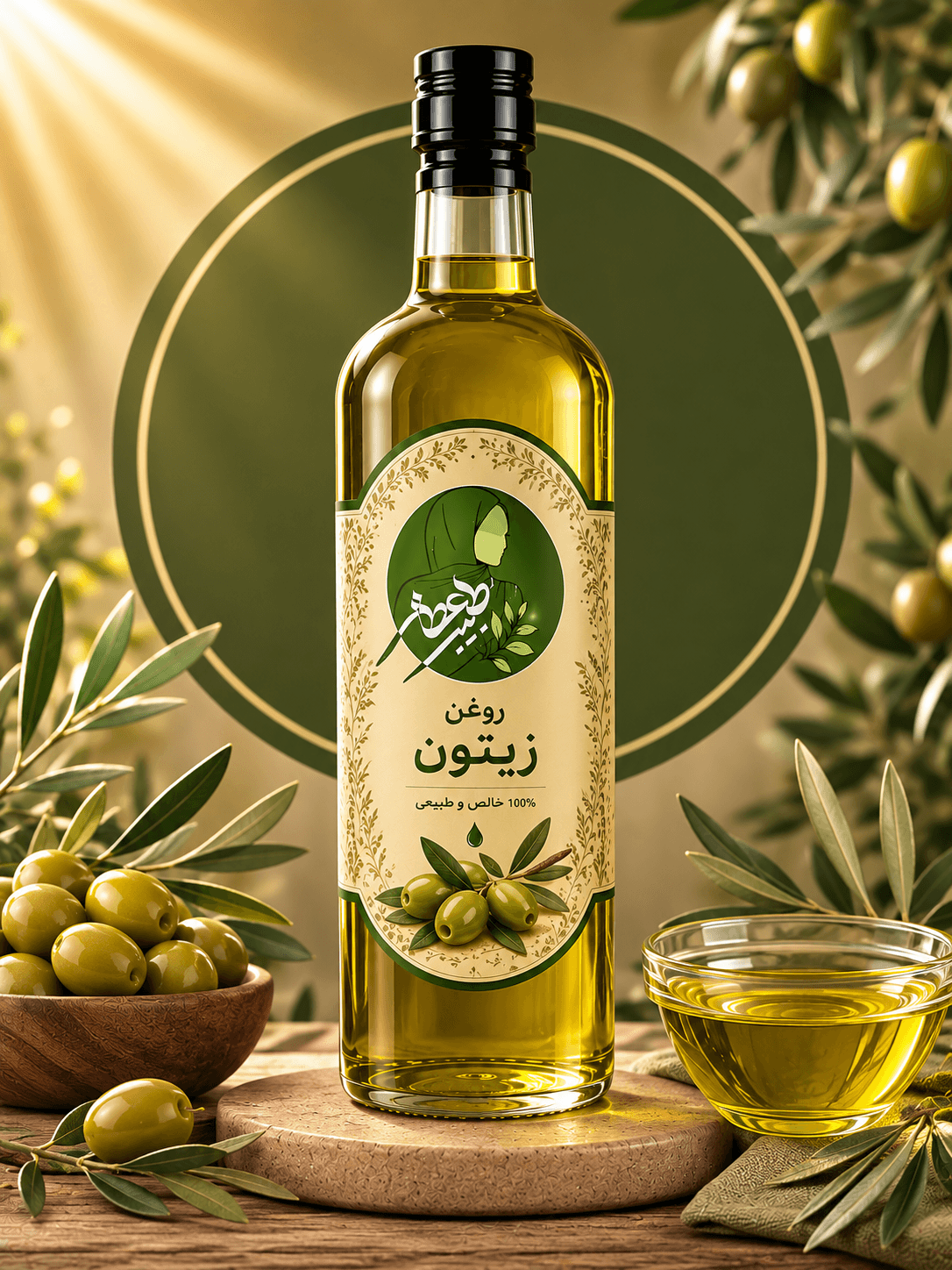 روغن زیتون بی بو 1 لیتری — تصویر ۴