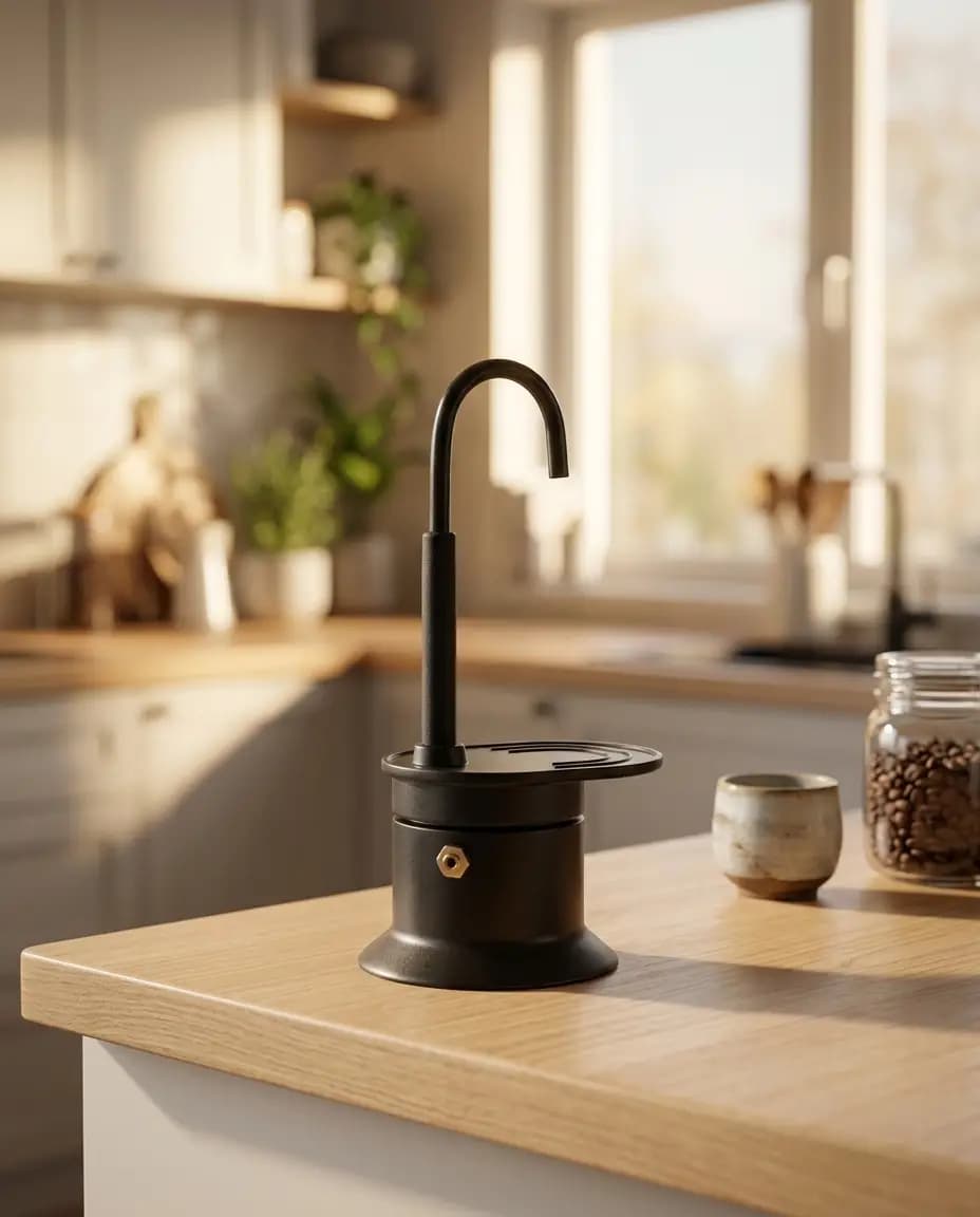 قهوه ساز موکاپات 1 کاپ یونیک لایف مدل UL-35491 — تصویر ۳