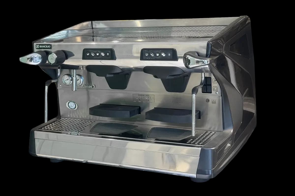 اسپرسوساز صنعتی 2 گروپ رنچیلیو Rancilio Classe 5 (کارکرده مدل ۲۰۱۷ – جنرال سرویس شده)