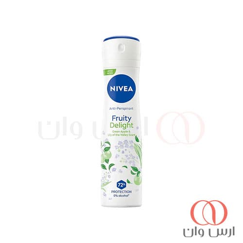 اسپری ضدتعریق زنانه نیوآ مدل Fruity Delight حجم ۱۵۰ میل