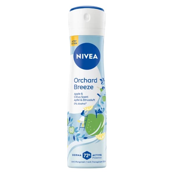 اسپری ضدتعریق زنانه نیوا مدل Orchard Breeze حجم 150 میل — تصویر ۳