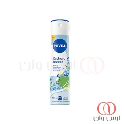 اسپری ضدتعریق زنانه نیوا مدل Orchard Breeze حجم 150 میل