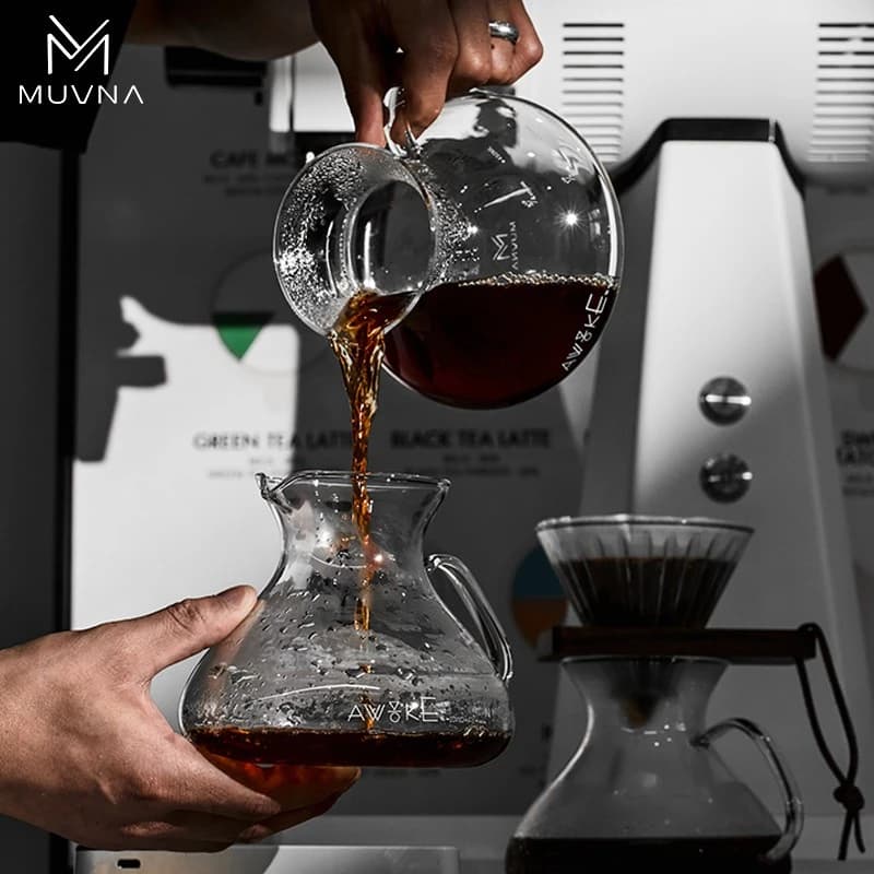 سرور قهوه دمی Muvna مدل Yingzhan 450ml هفت رنگ — تصویر ۵