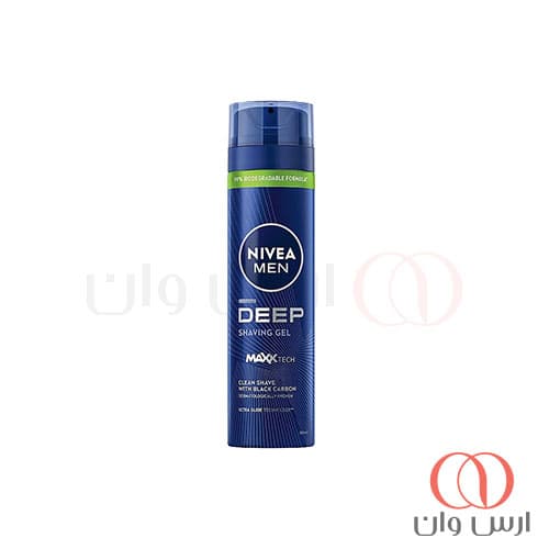 ژل اصلاح مردانه نیوا مدل DEEP حجم 200 میل