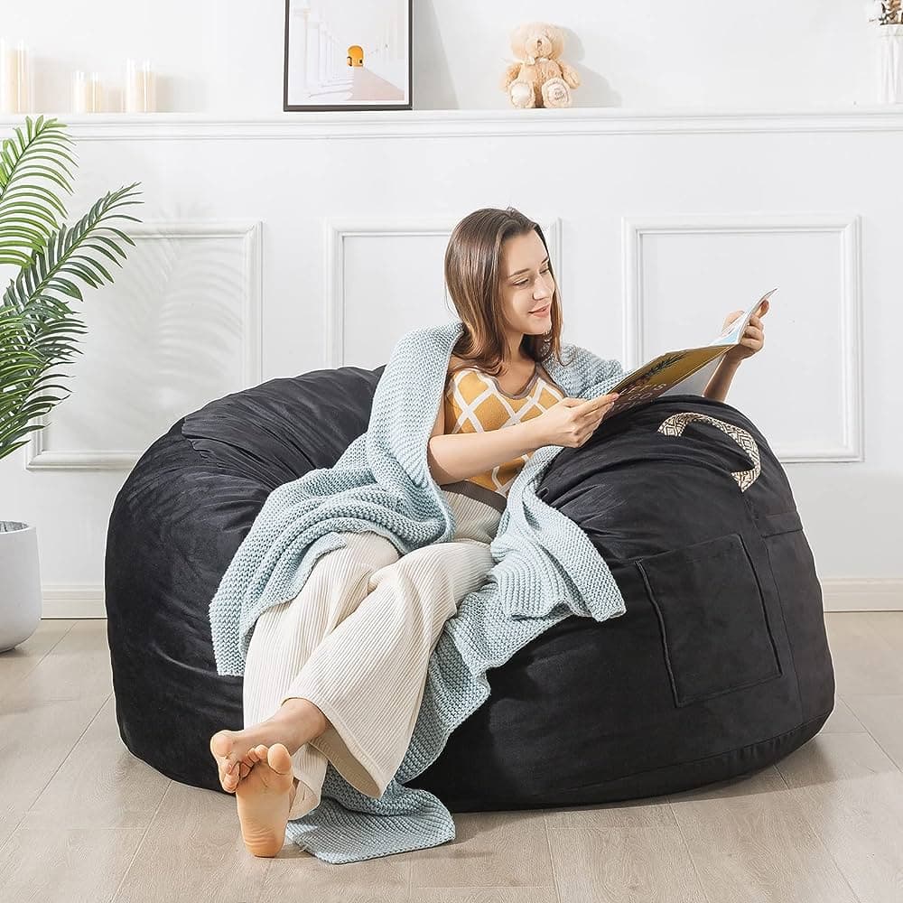 بین بگ یک نفره مخملی