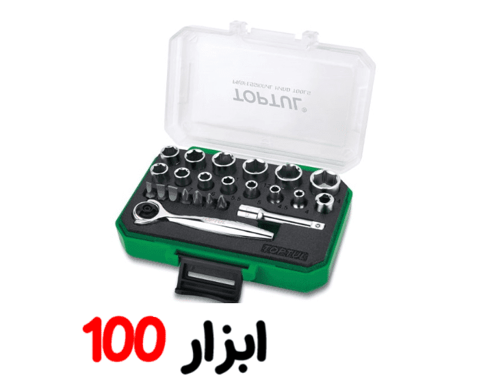 جعبه بکس و بیت 23 عددی 14 اینچ تاپ تول مدل GABW2301