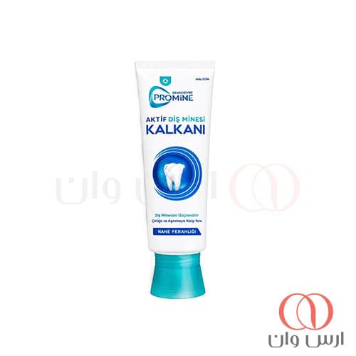 خمیر دندان سنسوداین مدل Promine Active Enamel Shield طعم نعنایی ۷۵ میل — تصویر ۳