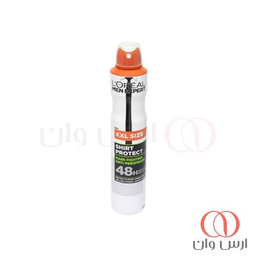 اسپری ضد تعریق و محافظ لباس لورال LOreal Shirt Protect حجم 300 میل