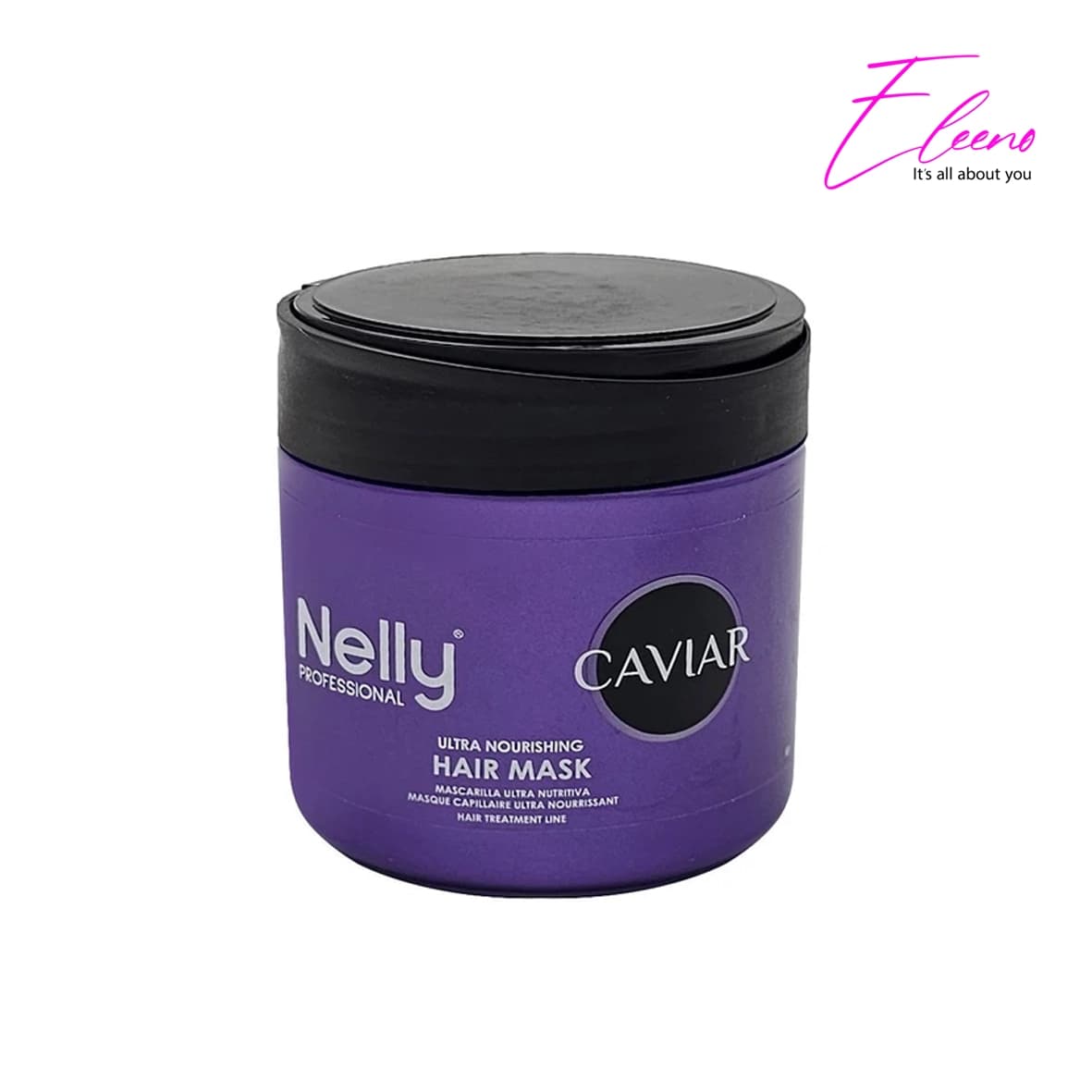 ماسک مو مغذی و آبرسان نلی پروفشنال مدل CAVIAR خاویار 400 میل — تصویر ۲