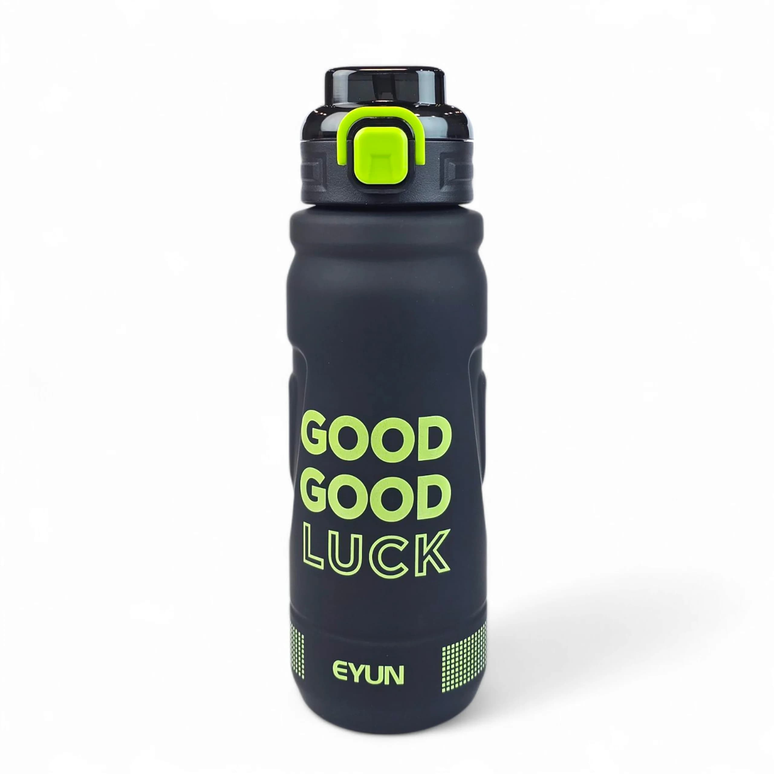 قمقمه ورزشی ایون طرح Good Luck مدل YY-169 گنجایش 1 لیتر