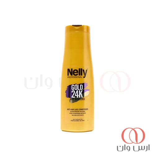 نرم كننده ضد ریزش نلی پروفشنال گلد مدل Anti Hair Loss حجم 400 میل