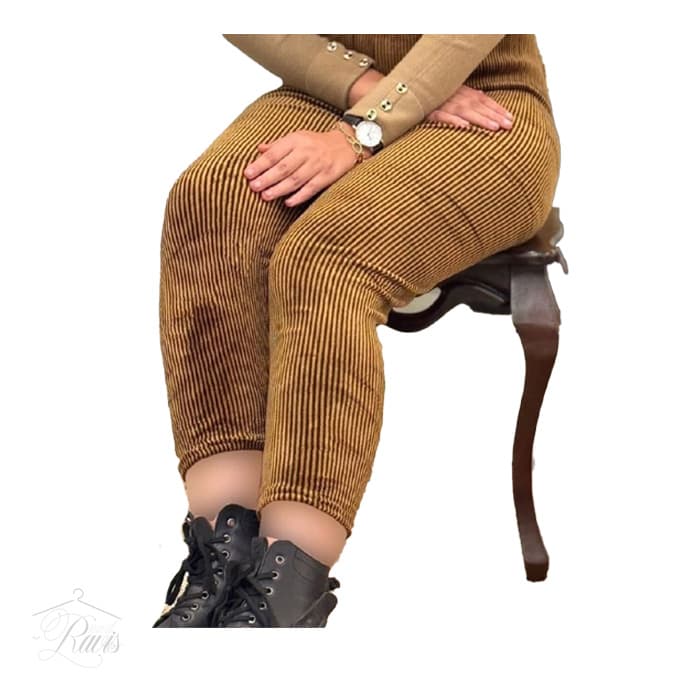 شلوار مخمل ریلی قواره بزرگ وارداتی
