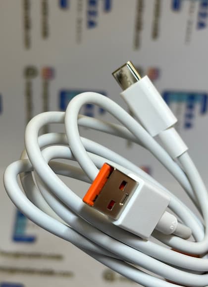 کابل شارژ 33 وات اورجینال فست توربو شیائومی ثانیه شمار USB به USB-C